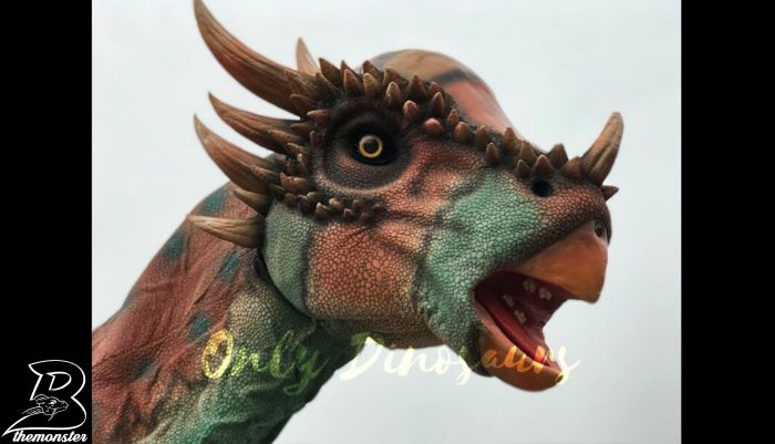Lifesize Spotted Stygimoloch Dinosaur Costume in vendita sul Bthemonster.com